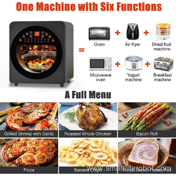 High Quality Round Visible Window Air Fryer oven